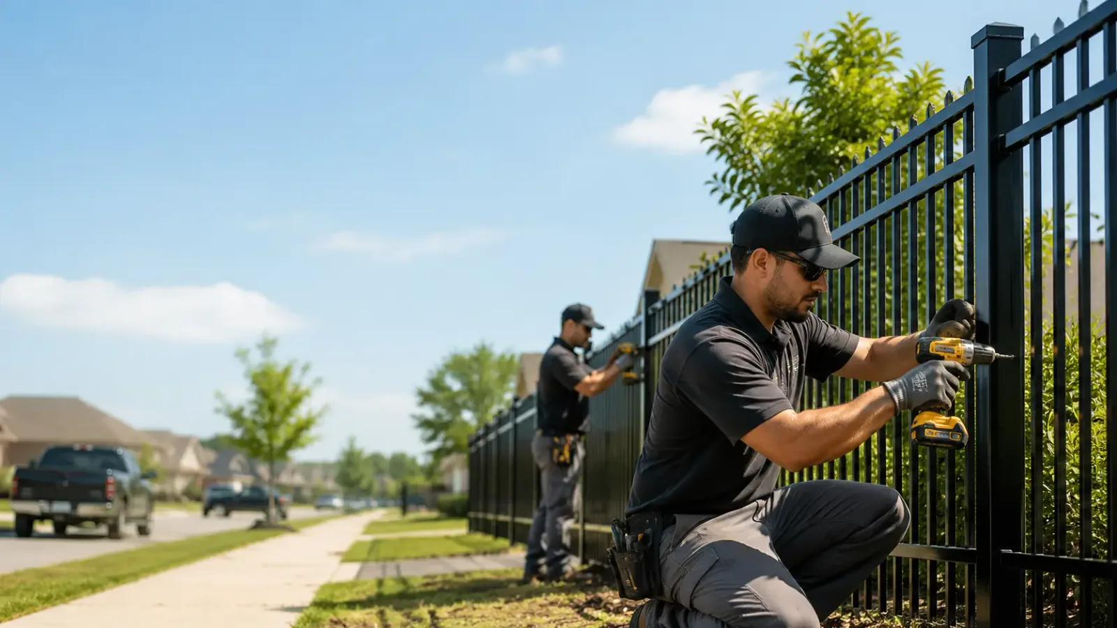 Metal Fence Installation in Golden, MS